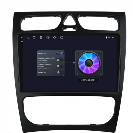 Navigatie Dedicata Mercedes C-Class W203 CLK W209 (2000 - 2005), 9Inch, 8Gb Ram, 256Gb Stocare, Carplay [7]