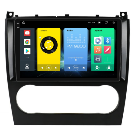 Navigatie Dedicata Mercedes C-Class W203 CLK W209 (2005 - 2009), 2K, 8Gb Ram, 256Gb Stocare, Carplay [6]