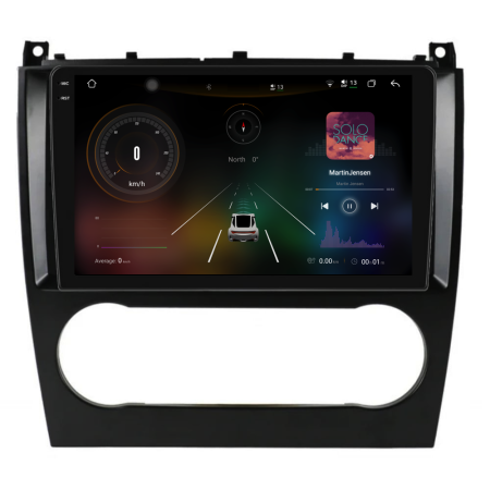 Navigatie Dedicata Mercedes C-Class W203 CLK W209 (2005 - 2009), 2K, 12Gb Ram, 256Gb Stocare, Carplay [1]