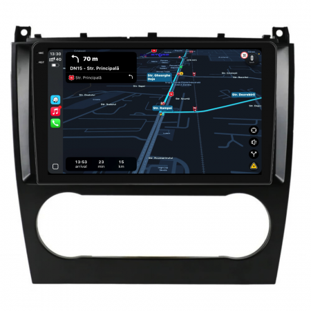 Navigatie Dedicata Mercedes C-Class W203 CLK W209 (2005 - 2009), 2K, 4Gb Ram, 64Gb Stocare, Carplay [2]