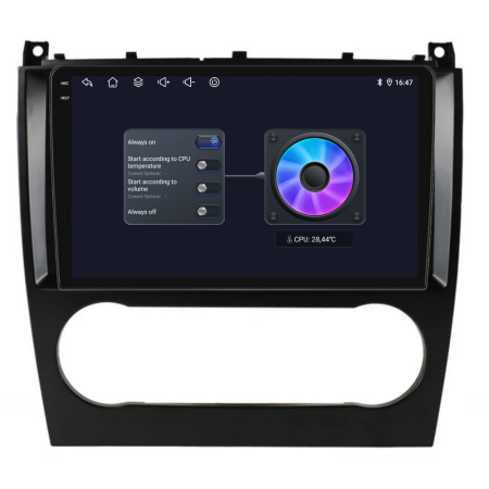 Navigatie Dedicata Mercedes C-Class W203 CLK W209 (2005 - 2009), 9Inch, 6Gb Ram, 128Gb Stocare, Carplay [7]