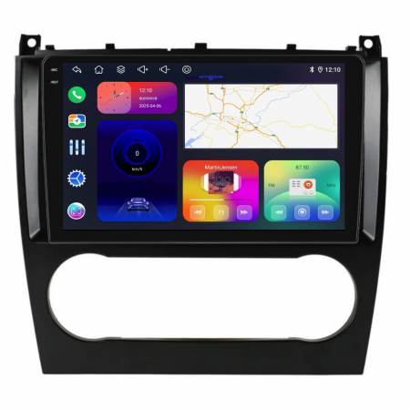 Navigatie Dedicata Mercedes C-Class W203 CLK W209 (2005 - 2009),QuadCore, 9Inch, 4Gb Ram, 64Gb Stocare, Carplay [5]