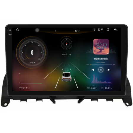 Navigatie Dedicata Mercedes C-Class W204 S204 (2006-2013), 2K, 12Gb Ram, 256Gb Stocare, Carplay [1]