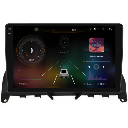 Navigatie Dedicata Mercedes C-Class W204 S204 (2006-2013), 2K, 12Gb Ram, 256Gb Stocare, Carplay [1]
