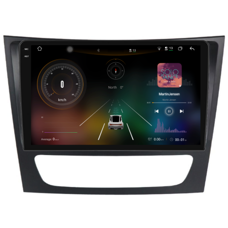 Navigatie Dedicata Mercedes E-Class W211 (2002-2010), 2K, 12Gb Ram, 256Gb Stocare, Carplay [1]