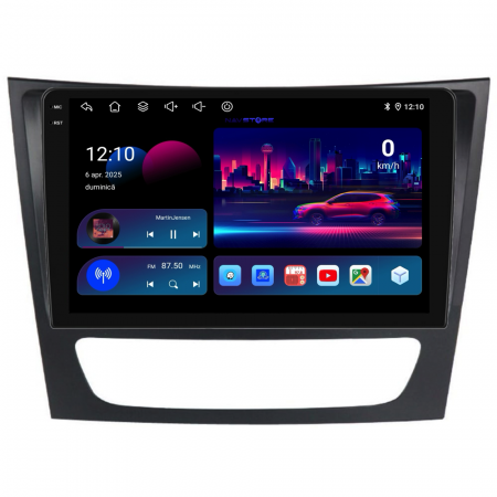 Navigatie Dedicata Mercedes E-Class W211 (2002 - 2010), 9Inch, 2Gb Ram, 32Gb Stocare, Carplay [3]