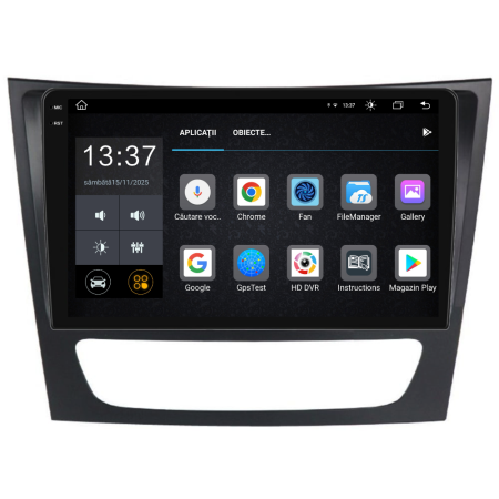 Navigatie Dedicata Mercedes E-Class W211 (2002 - 2010), 9Inch, 8Gb Ram, 256Gb Stocare, Carplay [5]