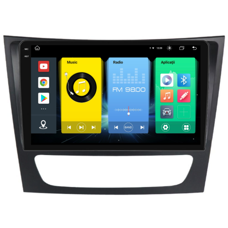 Navigatie Dedicata Mercedes E-Class W211 (2002 - 2010), 9Inch, 8Gb Ram, 256Gb Stocare, Carplay [6]