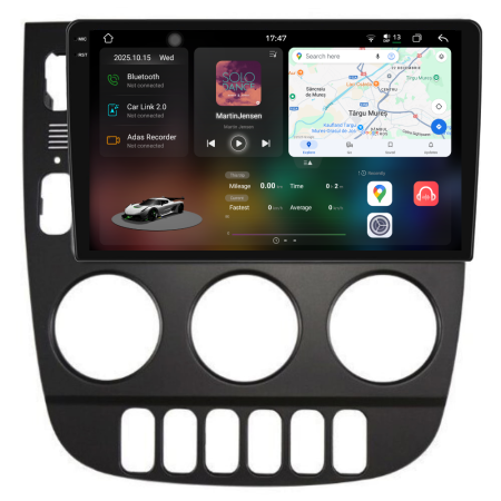 ML W163 (1998 - 2005) - Navigatie Dedicata Mercedes ML W163 (1998-2005), 2K, 12Gb Ram, 256Gb Stocare, Carplay