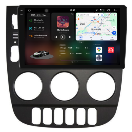 ML W163 (1998 - 2005) - Navigatie Dedicata Mercedes ML W163 (1998-2005), 2K, 12Gb Ram, 256Gb Stocare, Carplay