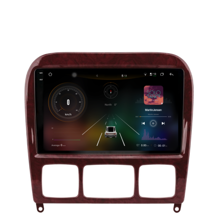 Navigatie Dedicata Mercedes S-Class W220 (1998-2005), 2K, 12Gb Ram, 256Gb Stocare, Carplay [1]