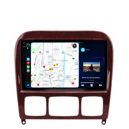 Navigatie Dedicata Mercedes S-Class W220 (1998-2005), 2K, 12Gb Ram, 256Gb Stocare, Carplay [3]