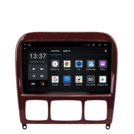 Navigatie Dedicata Mercedes S-Class W220 (1998-2005), 2K, 4Gb Ram, 64Gb Stocare, Carplay [5]