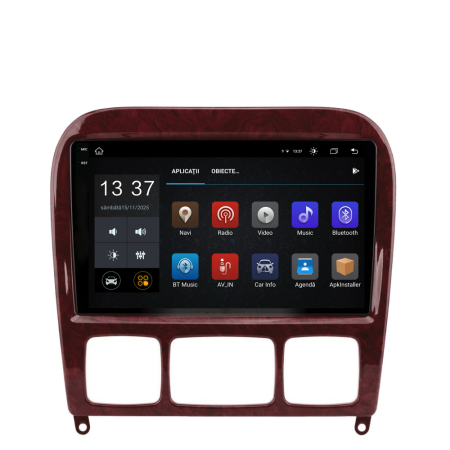 Navigatie Dedicata Mercedes S-Class W220 (1998-2005), 2K, 8Gb Ram, 256Gb Stocare, Carplay [4]