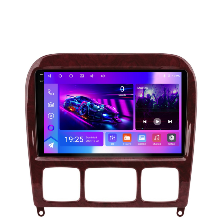 Navigatie Dedicata Mercedes S-Class W220 (1998-2005), 9Inch,QuadCore, 4Gb Ram, 64Gb Stocare, Carplay [7]