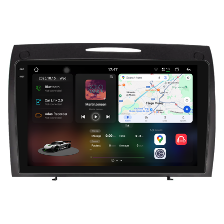 SLK R171 (2004-2011) - Navigatie Dedicata Mercedes SLK (2004-2011), 2K, 12Gb Ram, 256Gb Stocare, Carplay