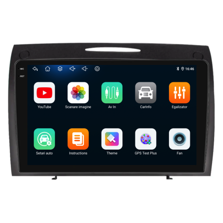 Navigatie Dedicata Mercedes SLK (2004-2011), 9Inch, 6Gb Ram, 128Gb Stocare, Carplay [4]