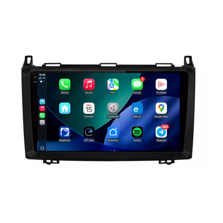 Navigatie Dedicata Mercedes Vito Sprinter Viano B200 A B Class (2005-2012), 2K, 12Gb Ram, 256Gb Stocare, Carplay [4]