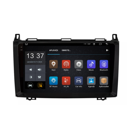 Navigatie Dedicata Mercedes Vito Sprinter Viano B200 A B Class (2005-2012), 2K, 8Gb Ram, 256Gb Stocare, Carplay [4]