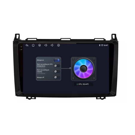 Navigatie Dedicata Mercedes Vito Sprinter Viano B200 A B Class (2005-2012) , 9Inch, 2Gb Ram, 32Gb Stocare, Carplay [7]