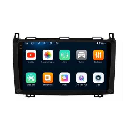 Navigatie Dedicata Mercedes Vito Sprinter Viano B200 A B Class (2005-2012), 9Inch, 4Gb Ram, 64Gb Stocare, Carplay [5]