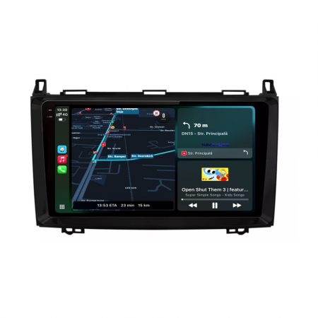 Navigatie Dedicata Mercedes Vito Sprinter Viano B200 A B Class (2005-2012), 9Inch, 8Gb Ram, 256Gb Stocare, Carplay [2]