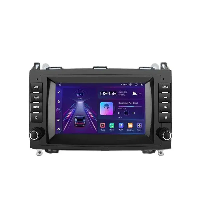 Viano (2006 - 2015) - Navigatie Dedicata Mercedes Vito Sprinter Viano B200 A B Class (2005-2012) , 7Inch, 4Gb Ram, 64Gb Stocare, Bluetooth, WiFi, Carplay