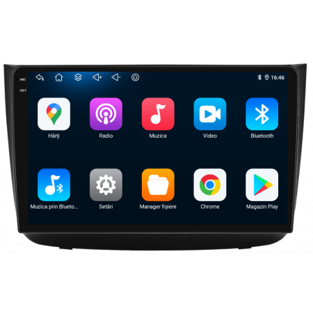 Navigatie Dedicata Mercedes Vito, Viano (2005-2015), 10Inch, 4Gb Ram, 64Gb Stocare, Carplay [4]