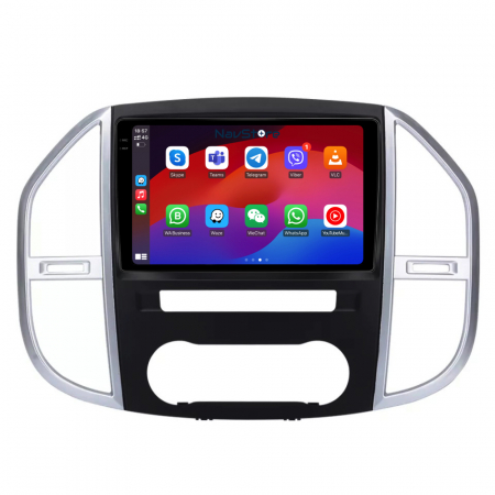 Vito W447 (2014 - 2021) - Navigatie Dedicata Mercedes Vito W447 (2014-2021), Display 2K, 4Gb Ram, 64Gb Stocare, Bluetooth, WiFi, Carplay