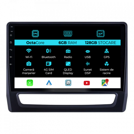 ASX 2 (2020 - 2025) - Navigatie Dedicata Mitsubishi ASX 2 (2019 - 2025), 10Inch, 6Gb Ram, 128Gb Stocare, Carplay