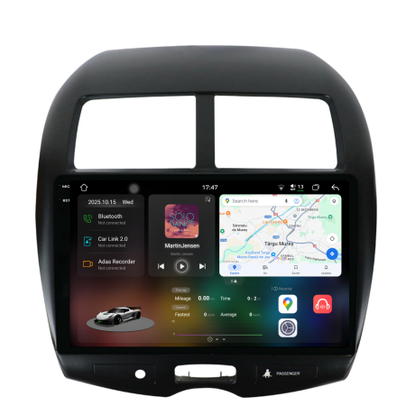 ASX (2010 - 2019) - Navigatie Dedicata Mitsubishi ASX (2010-2016), 2K, 12Gb Ram, 256Gb Stocare, Carplay