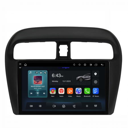 Navigatie Dedicata Mitsubishi Attrage | Mirage | Space Star (2012-2024), 2K, 8Gb Ram, 256Gb Stocare, Carplay [4]