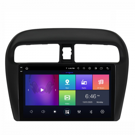 Navigatie Dedicata Mitsubishi Attrage | Mirage | Space Star (2012-2024), 2K, 8Gb Ram, 256Gb Stocare, Carplay [6]
