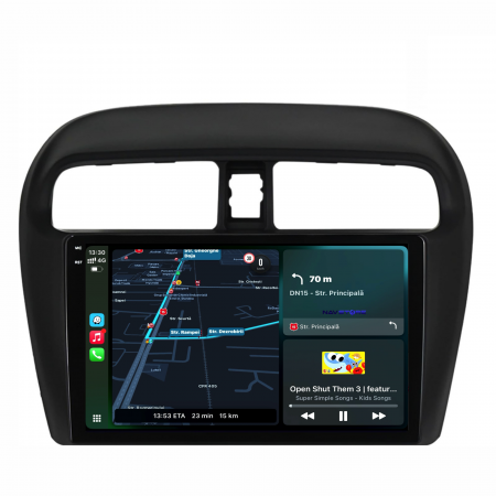 Navigatie Dedicata Mitsubishi Attrage | Mirage | Space Star (2012-2024), 2K, 8Gb Ram, 256Gb Stocare, Carplay [1]