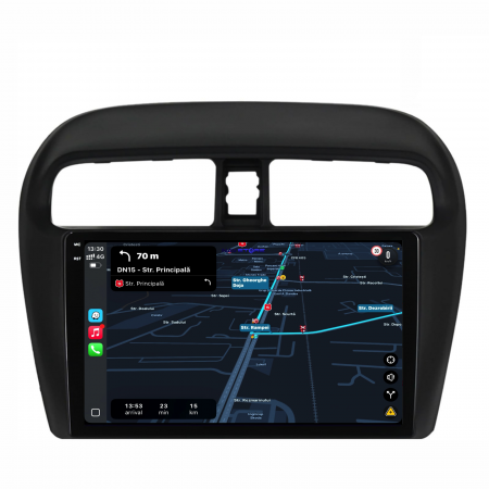 Navigatie Dedicata Mitsubishi Attrage | Mirage | Space Star (2012-2024), 2K, 8Gb Ram, 256Gb Stocare, Carplay [2]