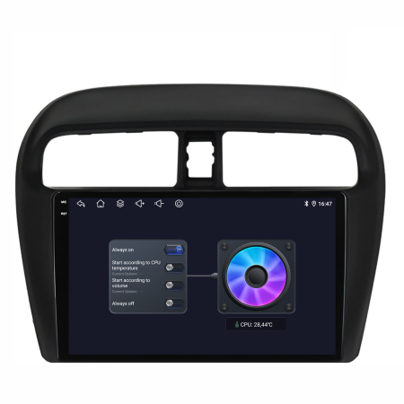 Navigatie Dedicata Mitsubishi Attrage | Mirage | Space Star (2012-2024),QuadCore, 9Inch, 4Gb Ram, 64Gb Stocare, Carplay [8]