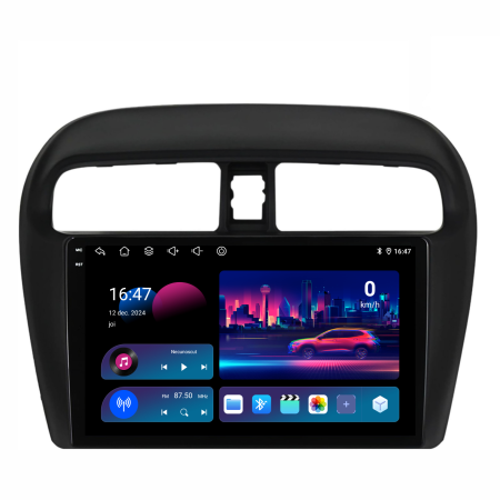 Navigatie Dedicata Mitsubishi Attrage | Mirage | Space Star (2012-2024),QuadCore, 9Inch, 4Gb Ram, 64Gb Stocare, Carplay [3]