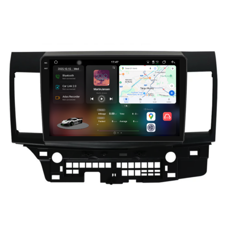 Lancer (2007 - 2013) - Navigatie Dedicata Mitsubishi Lancer (2007-2013), 2K, 12Gb Ram, 256Gb Stocare, Carplay