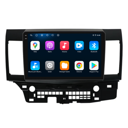 Navigatie Dedicata Mitsubishi Lancer (2007-2013),QuadCore, 9Inch, 4Gb Ram, 64Gb Stocare, Carplay [4]