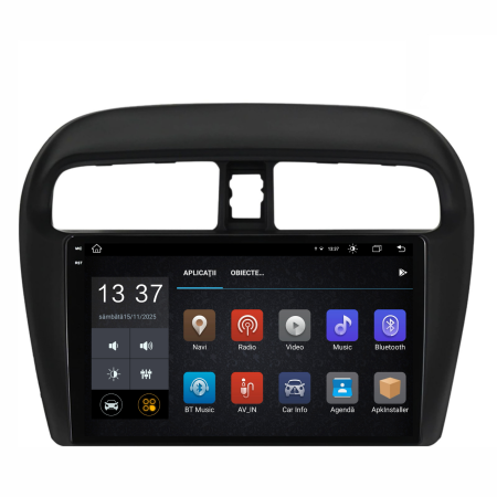 Navigatie Dedicata Mitsubishi Attrage (2012 - 2024), 9 Inch, 8Gb Ram, 256Gb Stocare, Android Auto, Carplay [4]
