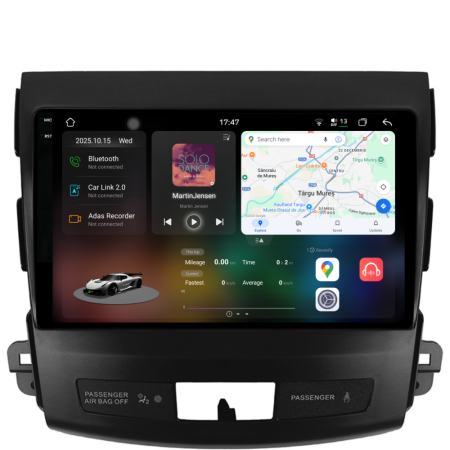 Mitsubishi - Navigatie Dedicata Mitsubishi Outlander (2005-2011), 2K, 12Gb Ram, 256Gb Stocare, Carplay