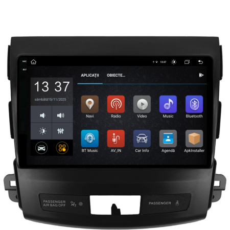 Navigatie Dedicata Mitsubishi Outlander (2005-2011), 9Inch, 8Gb Ram, 256Gb Stocare, Carplay [4]