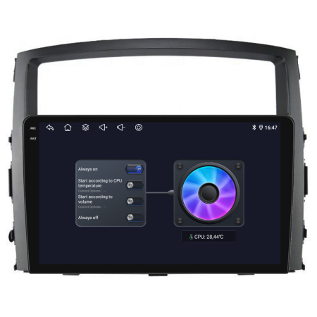 Navigatie Dedicata Mitsubishi Pajero (2006-2018), 2K, 8Gb Ram, 256Gb stocare, Carplay [7]