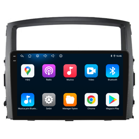 Navigatie Dedicata Mitsubishi Pajero (2006-2018), 9 Inch, 4Gb Ram, 64Gb stocare, Carplay [4]