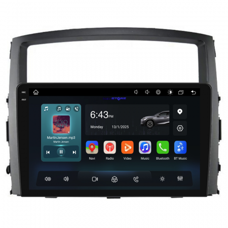 Navigatie Dedicata Mitsubishi Pajero (2006-2018), 2K, 8Gb Ram, 256Gb stocare, Carplay [4]