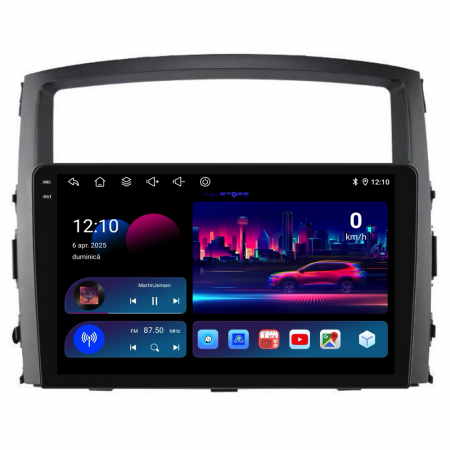 Navigatie Dedicata Mitsubishi Pajero (2006-2018), 2K, 8Gb Ram, 256Gb stocare, Carplay [3]