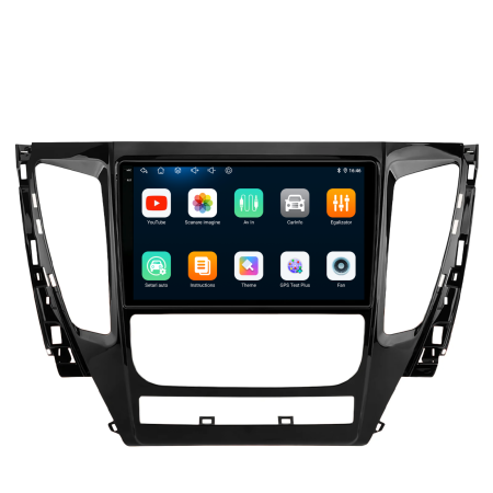 Navigatie Dedicata Mitsubishi Pajero (2016-2018), 9Inch, 6Gb Ram, 128Gb Stocare, Carplay [5]