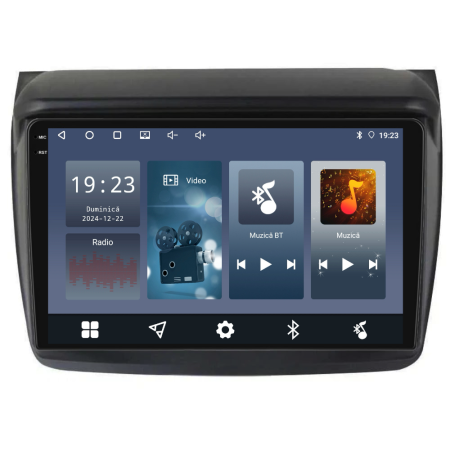 Navigatie Dedicata Mitsubishi Pajero Sport (2006-2013), 9Inch, 2Gb Ram, 32Gb Stocare, Carplay [6]