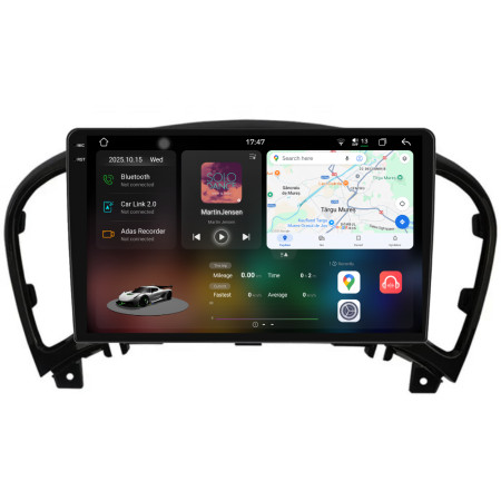 Juke (2010 - 2017) - Navigatie Dedicata Nissan Juke (2010-2017), 2K, 12Gb Ram, 256Gb Stocare, Carplay