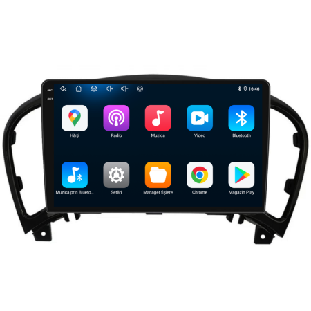 Navigatie Dedicata Nissan Juke (2010-2017), 9Inch, 6Gb Ram, 128Gb Stocare, Carplay [4]